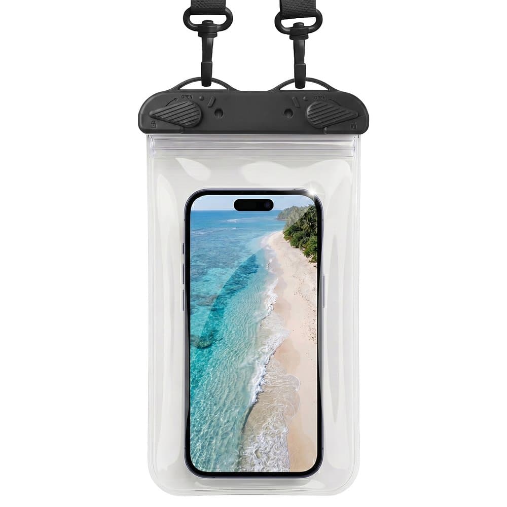 Универсален водоустойчив калъф Waterproof 7.5''- черен