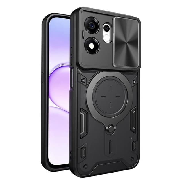 Удароустойчив твърд гръб / Кейс Magshield Pro Case за Honor 600 Smart - Черен
