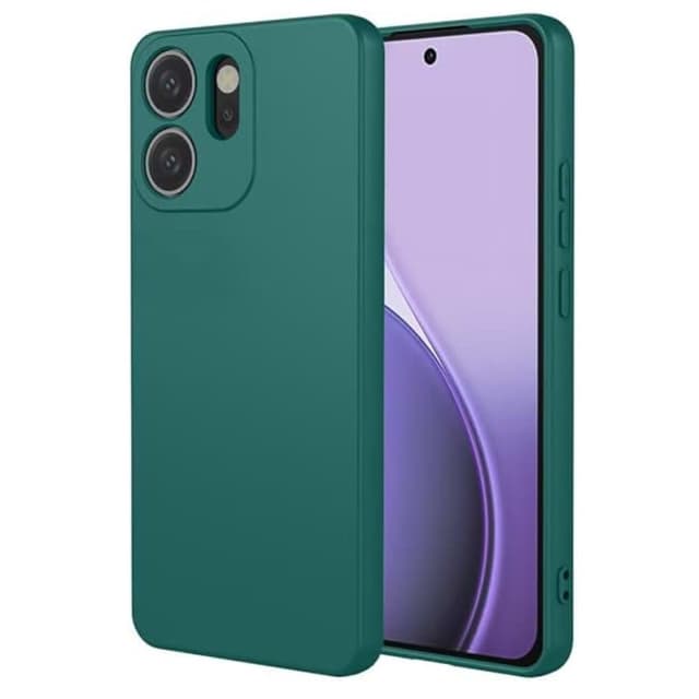 Силиконов калъф / кейс/ Nano TPU за Honor 600 Smart - Зелен гръб със защита за камерата