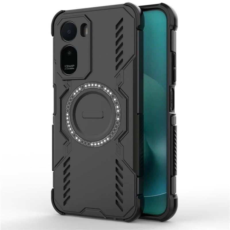 Удароустойчив твърд гръб / Кейс / Armormag Case за Xiaomi Redmi A7 Pro - Черен