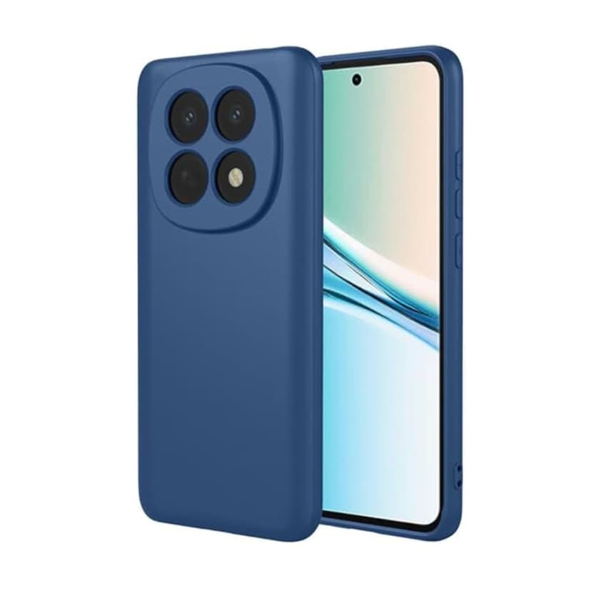 Силиконов калъф / гръб / Nano TPU за Xiaomi Redmi Note 15 5G - Син със защита за камерата