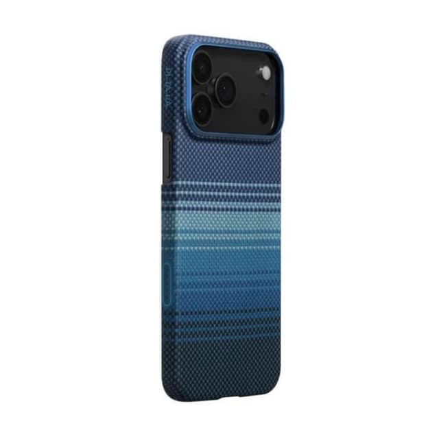 Оригинален кейс Magsafe за iPhone 17 Pro Max PITAKA Ultra Slim Moonrise Case - Син