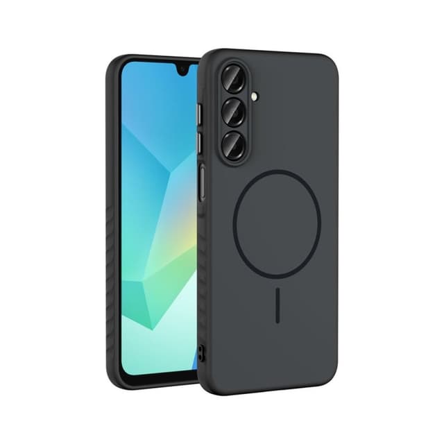 Луксозен твърд гръб / кейс Hybrid Armor MagSafe Case за Samsung A26 - Черен