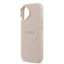 Оригинален кейс Guess Peony Hot Stamp MagSafe За iPhone 17 - Розов — снимка 6