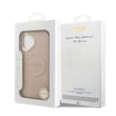 Оригинален кейс Guess Peony Hot Stamp MagSafe За iPhone 17 - Розов — снимка 8