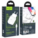 Универсално зарядно HOCO N4 комплект за зареждане с кабел USB към LIGHTNING 1M. — снимка 2