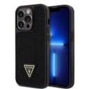 Оригинален кейс Guess S24 Plus Back cover case - Rhinestone Triangle - Black — снимка 1