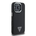 Оригинален кейс GUESS HC MAGSAFE GRAINED PU TRIANGLE LOGO iPhone 16 Pro - черен — снимка 4