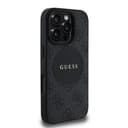 Оригинален кейс GUESS HC MAGSAFE PU 4G CIRCLE W/ CLASSIC LOGO iPhone 16 Pro - черен — снимка 4