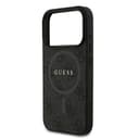 Оригинален кейс GUESS HC MAGSAFE PU 4G RING CLASSIC LOGO iPhone 17 Pro - Черен — снимка 6