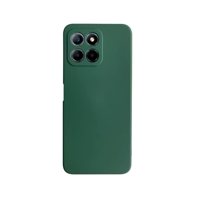 Силиконов калъф / гръб / TPU кейс за Honor 600 Smart - Тъмнозелен със защита за камерата