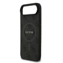 Оригинален кейс GUESS HC MAGSAFE PU 4G RING CLASSIC LOGO iPhone 17 Air - Черен — снимка 6