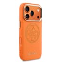 Оригинален кейс GUESS HC MAGSAFE PU W/ PERFORATED 4G iPhone 17 Pro - Оранжев — снимка 6