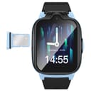 Детски смарт часовник HOCO Y104 4G с GPS, видео разговори, SOS и SIM карта - Розов — снимка 4