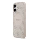 Оригинален кейс GUESS HC MAGSAFE PU 4G CIRCLE W/ CLASSIC LOGO iPhone 17 - Розов — снимка 2