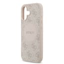 Оригинален кейс GUESS HC MAGSAFE PU 4G CIRCLE W/ CLASSIC LOGO iPhone 17 - Розов — снимка 6