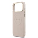 Оригинален кейс GUESS HC MAGSAFE PU W/ PEONY HOT STAMP iPhone 17 Pro Max - Розов — снимка 6