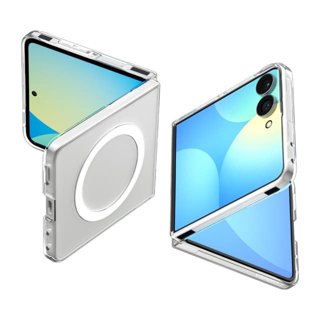 Оригинален кейс Spigen Air Skin MagSafe за Samsung Z Flip8 - Прозрачен
