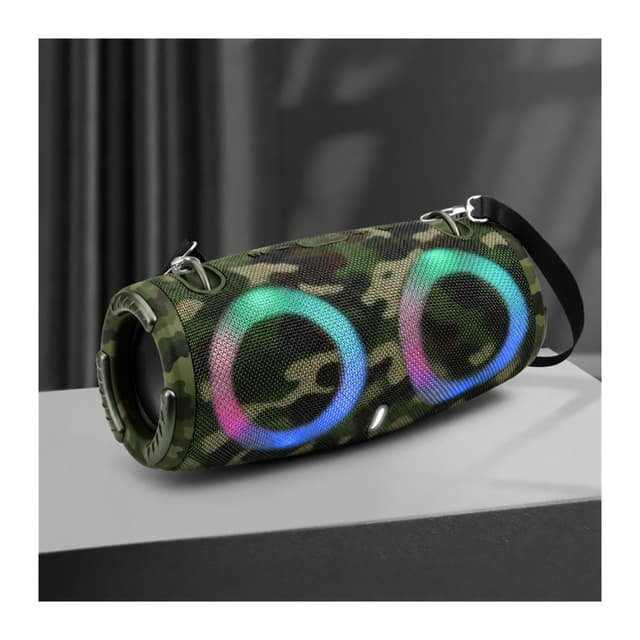 Преносима Bluetooth тонколона ZQS-L27 50W BASS - Камуфлаж