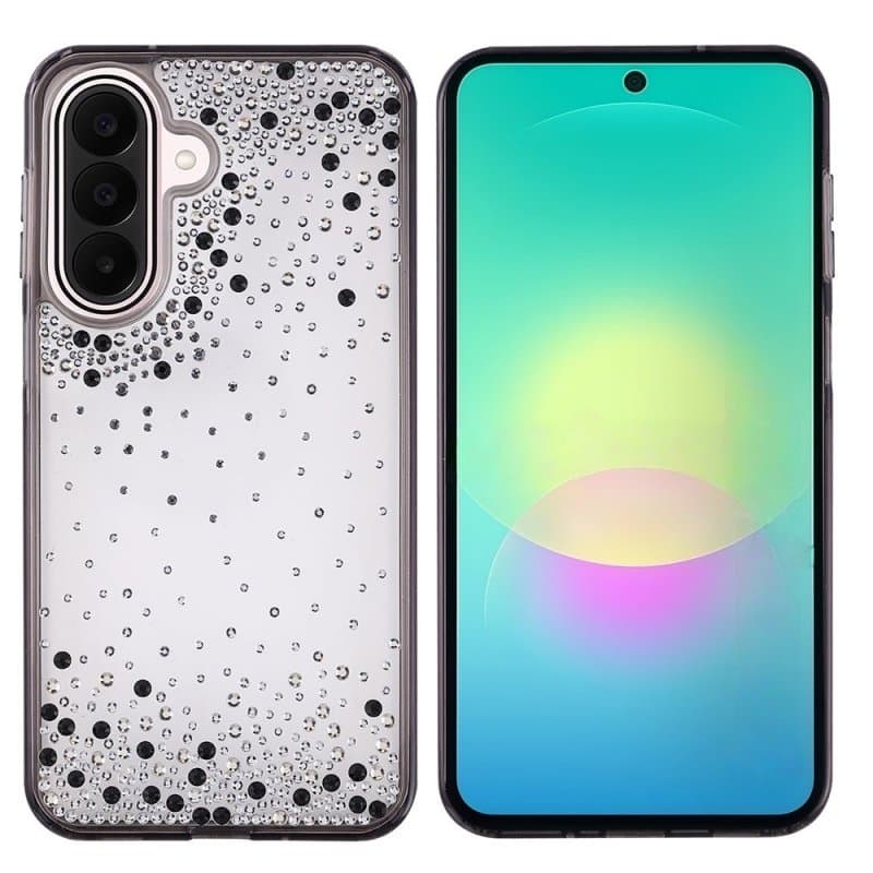 Луксозен силиконов калъф / кейс / Diamond case Samsung A27 - Черен