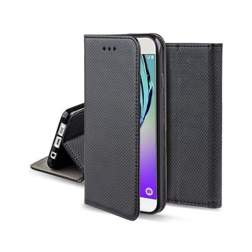 Кожен калъф / Flip тефтер / Magnet Book за Oppo A78 5G - Черен