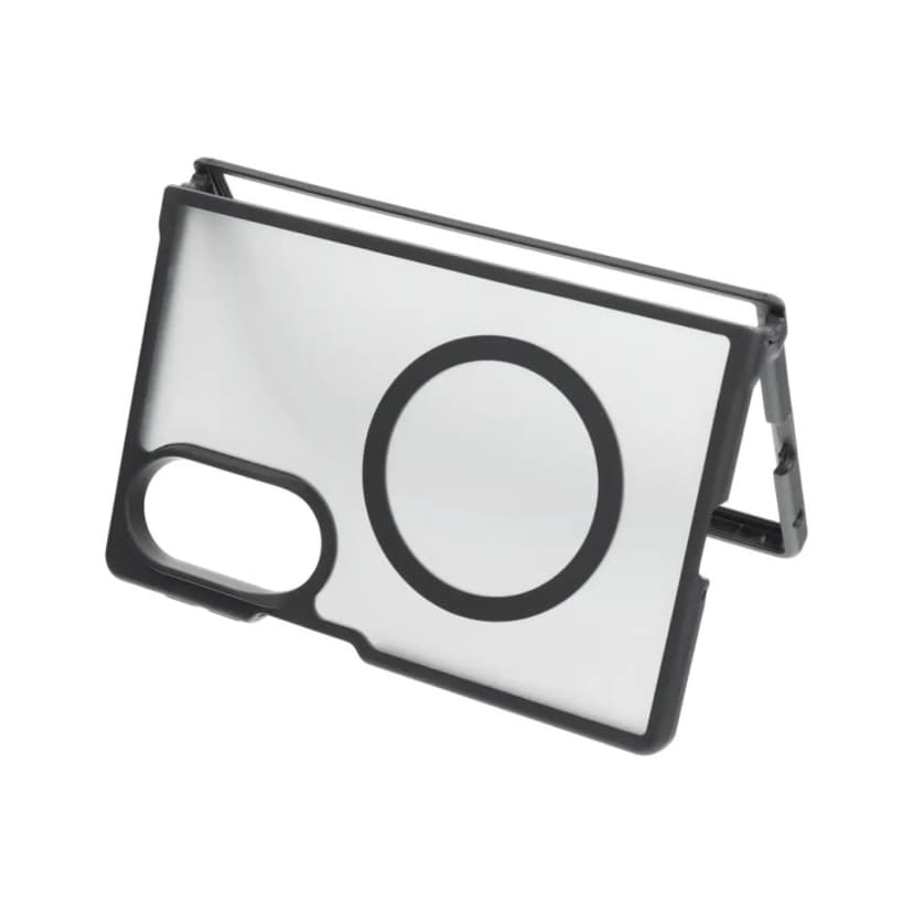Луксозен твърд гръб / кейс с безжично зареждане MagSafe Acrilic case за Samsung Z Fold 8 - Прозрачен