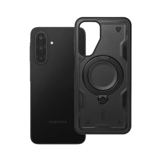 Удароустойчив твърд гръб / Кейс / Armor Case за Samsung A18 - Черен